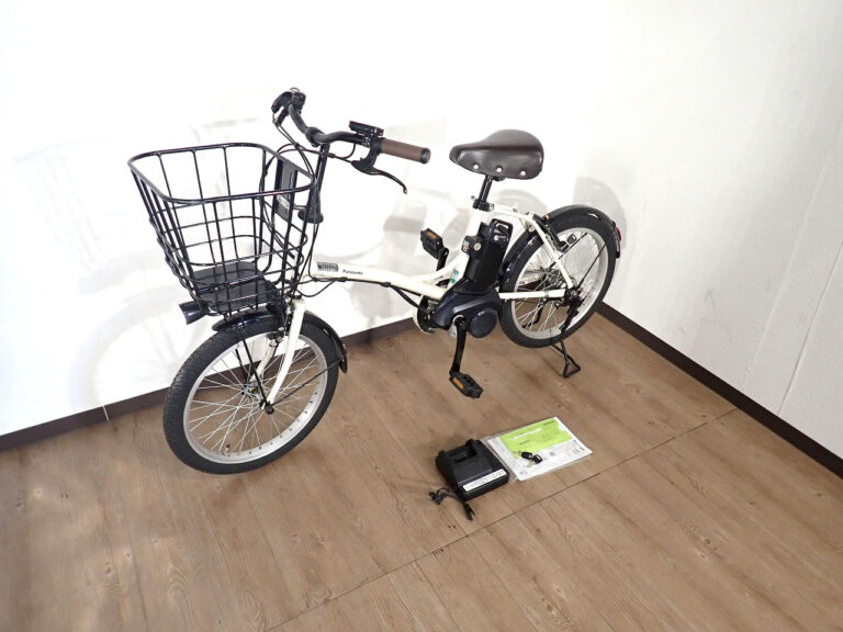 自転車 Panasonic BE-ELGL033AF パナソニック キー3本 バッテリー長押し5点灯 電動アシスト自転車 20インチ ココモミルク