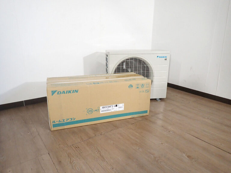 エアコン DAIKIN AN223AFS ダイキン おもに6畳用 Fシリーズ 風ないス運転 ホワイト 単相200V 室内機 室外機 冷暖房