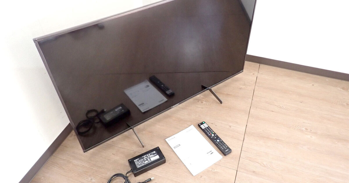 テレビ SONY BRAVIA KJ-49X8500H ソニー ブラビア 4K 液晶 49型 TV LED 2020年製 LED リモコン RMF-TX421J