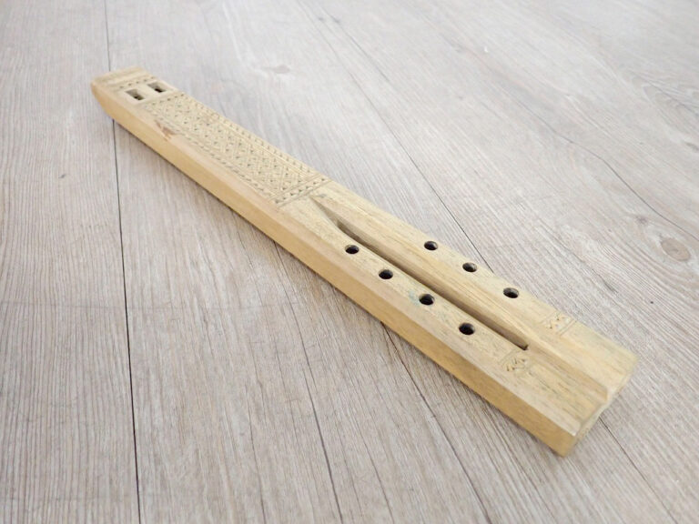 リコーダー 約31.7cm ソプラノリコーダー アンティーク ヴィンテージ 木製 彫刻