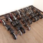 ダンベル TAZAKI タザキ セット 18個 40kg 32.5kg 27.5kg 22.5kg 20kg 14.5kg 12kg 10.5kg 7.5kg 固定式