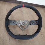 ステアリング ホイール NISSAN ノートNISMO ノートニスモ 日産 ハンドル 穴26ｍｍ 直径385ｍｍ 純正 スエード 自動車 新車外し 1