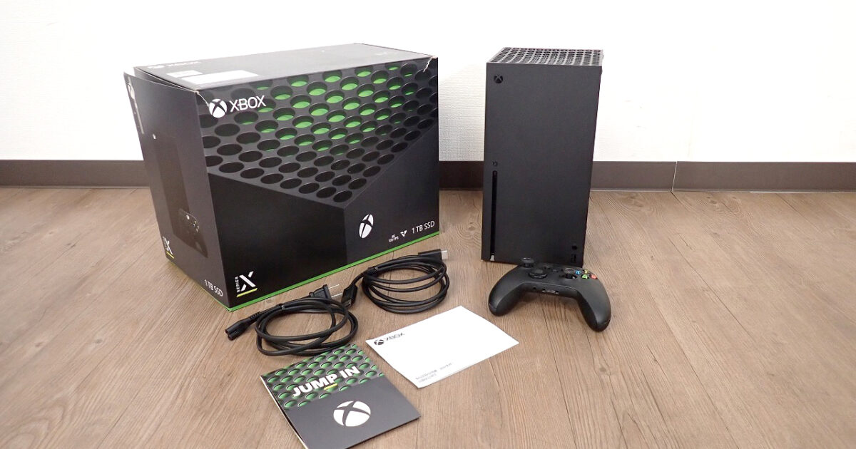XBox Series X Microsoft RRT-00015 マイクロソフト 本体 1TB SSD コントローラー付属 テレビゲーム エックスボックス