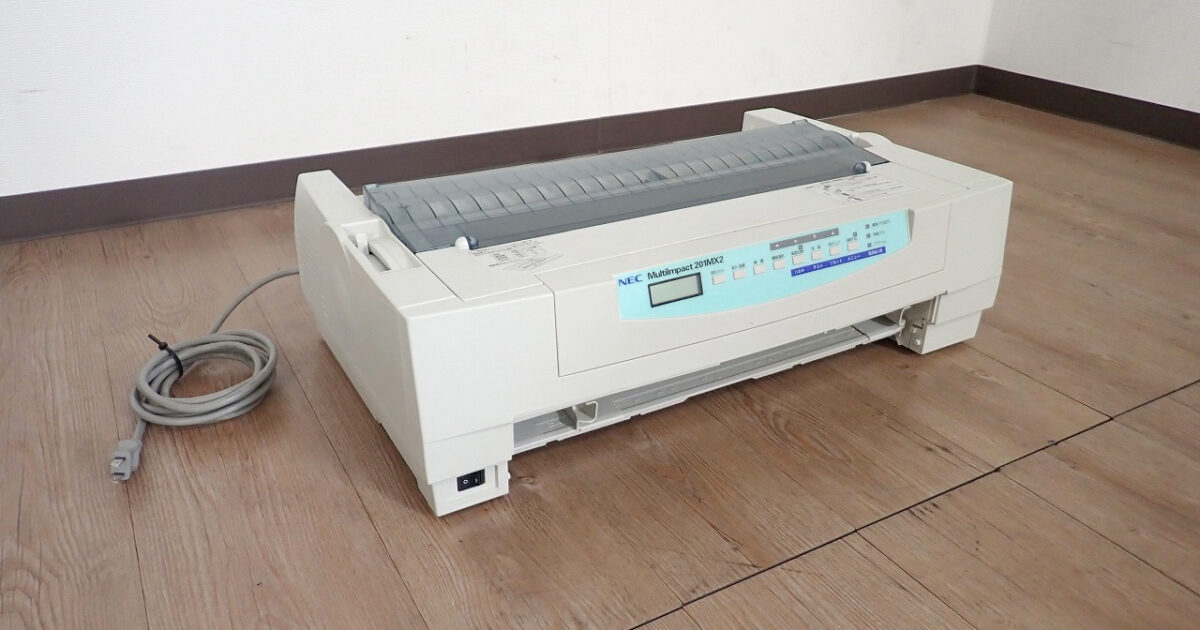 ドットインパクトプリンタ NEC MulitiImpact PR-D201MX2 マルチインパクト201シリーズ ラウンド型 複写 伝票印字 プリント コピー オフィス