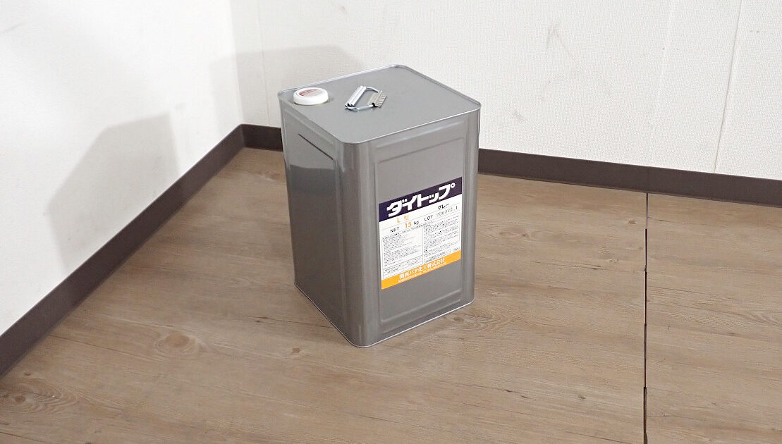 ダイトップ KANSAI PUTTY L型 グレー 関西パテ化工 15kg 骨材なし 非歩行用 特殊アクリル樹脂系 防水層保護仕上げ塗料 耐久性 耐候性 耐水性