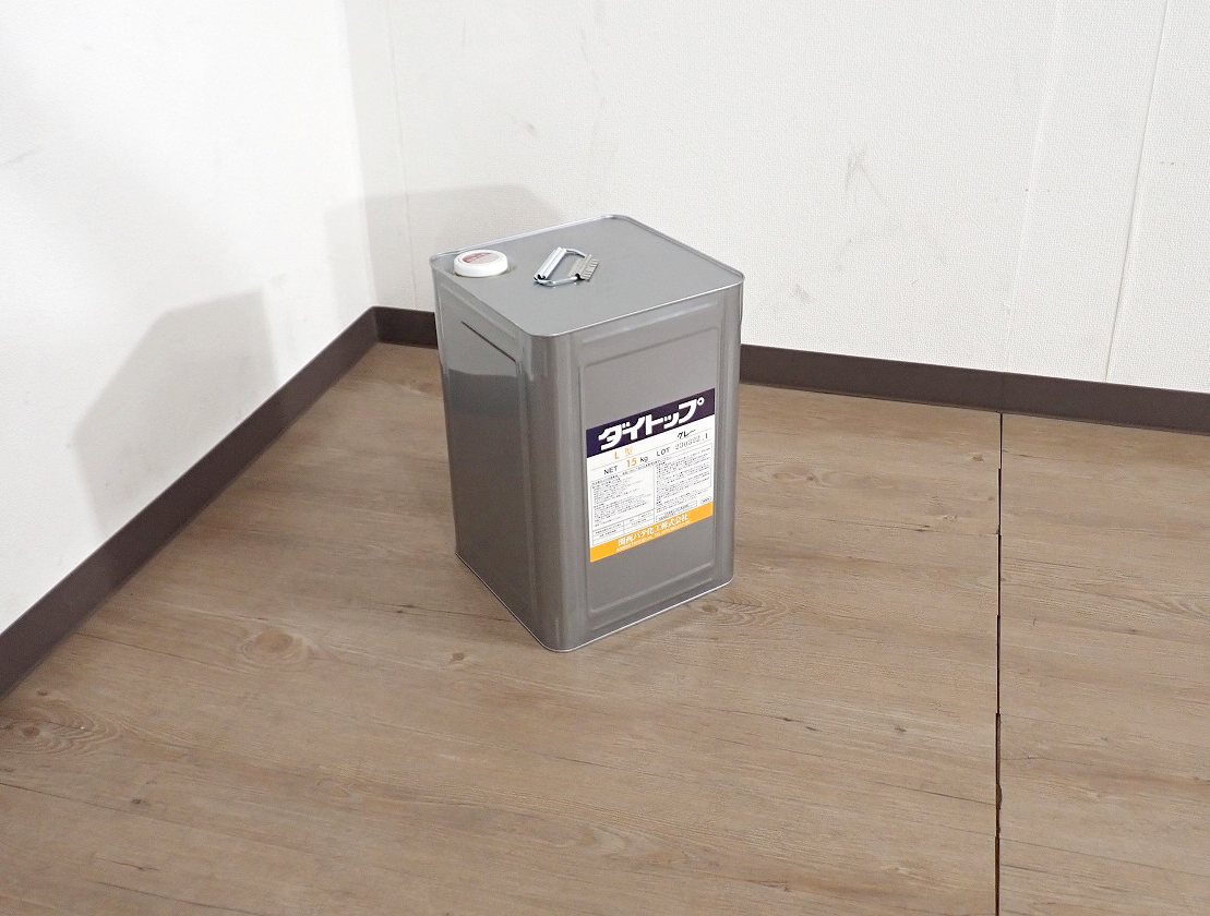 ダイトップ KANSAI PUTTY L型 グレー 関西パテ化工 15kg 骨材なし 非歩行用 特殊アクリル樹脂系 防水層保護仕上げ塗料 耐久性 耐候性 耐水性