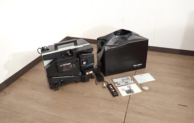 映写機 ELMO 16-CL DELUXE エルモ 16mm SOUND PROJECTOR CHANNEL LOADING 100V サウンドプロジェクター 取扱説明書付属 日本製