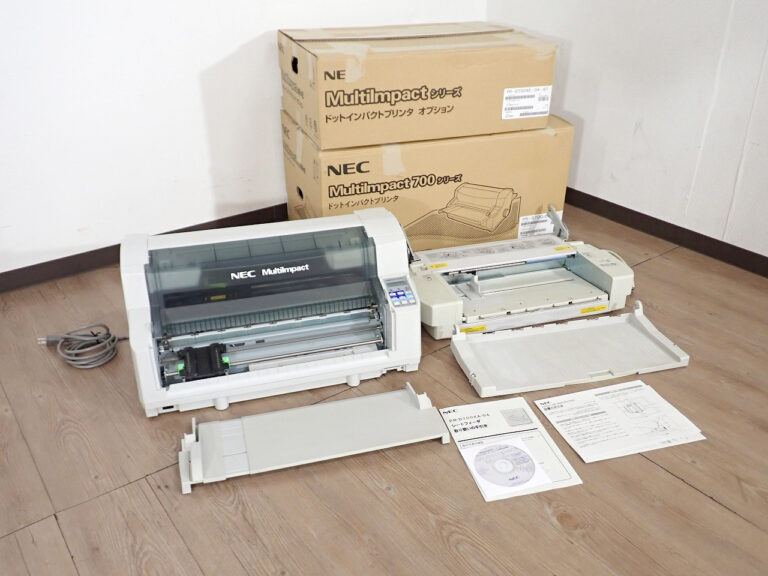 ドットプリンタ NEC PR-D700JEN PR-D700XE-04 日本電気 シートフィーダ セット マルチインパクト700 LAN標準対応