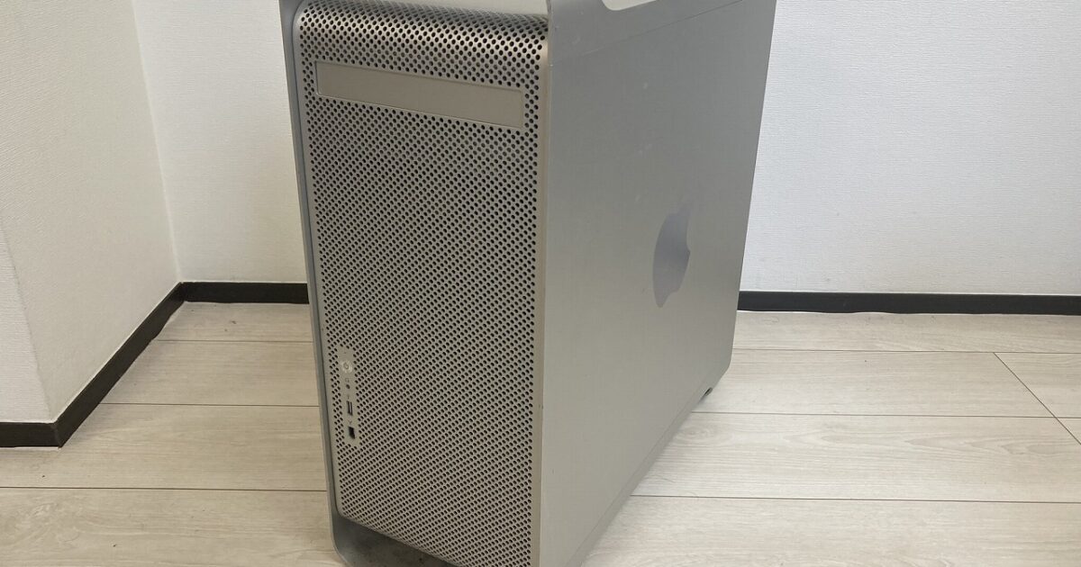 Apple アップル Power Mac G5 A1117 Mac OS X 10.5 デュアル 2GHz RAM DDR2 SDRAM 1.5GB DVD-RWドライブ HDD250GB