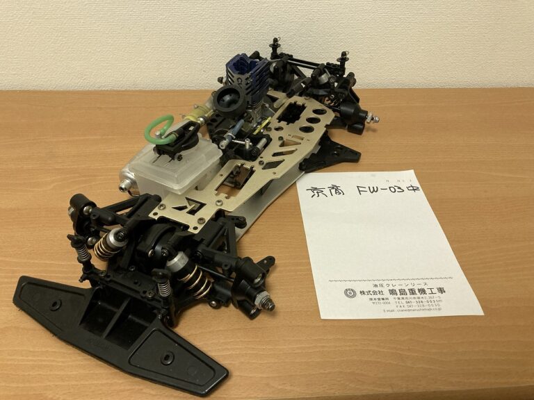 KYOSHO 京商 シャーシ FW-03 4WD スーパーテン エンジンラジコン 組み立て済み GPツーリング ノバロッシ サーボ付き