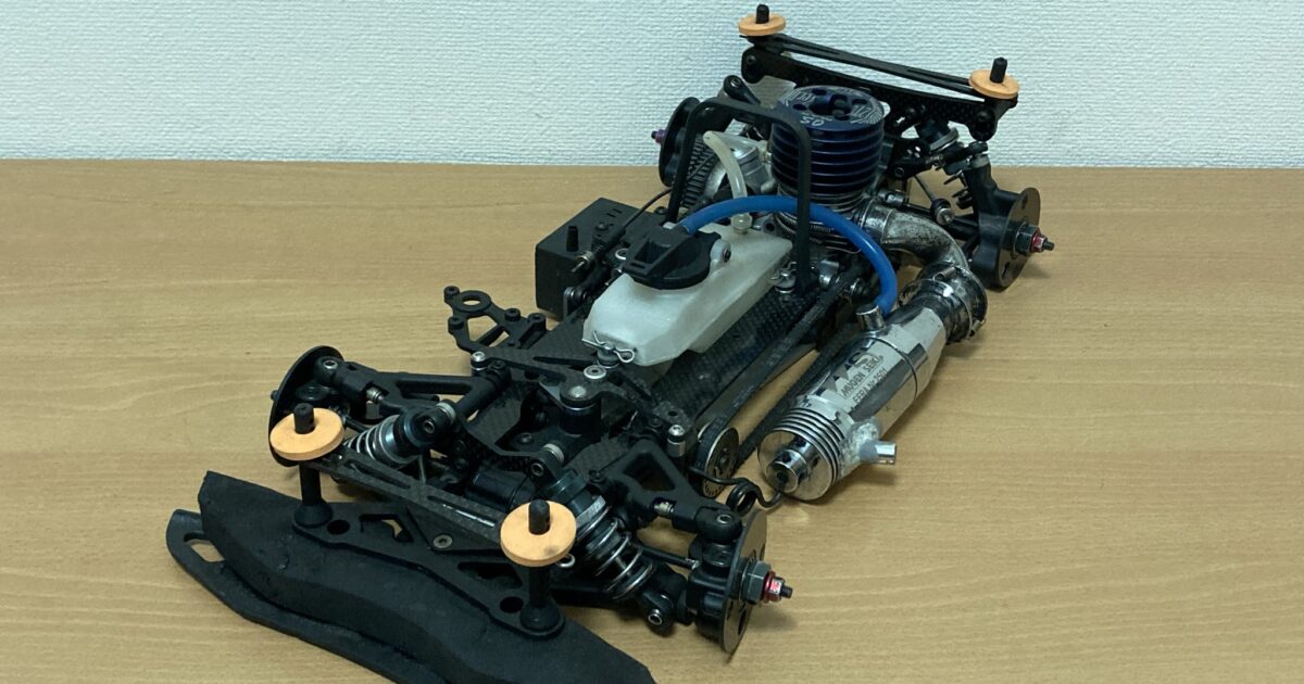 Mugen Seiki 無限精機 1/10 エンジンラジコン MTX-6R シャーシ OSエンジン 12TG Ver.II 付