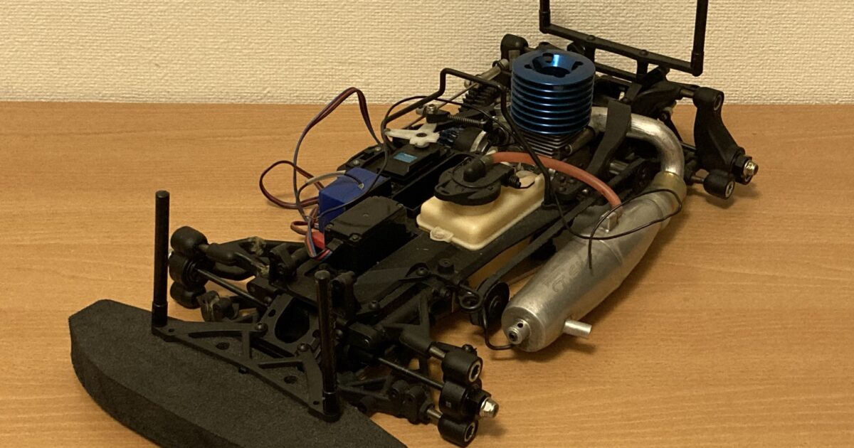 YOKOMO ヨコモ 1/10 エンジンラジコン GT-4 ノバロッシエンジン SANWA SX-101Z サーボ 受信機付き