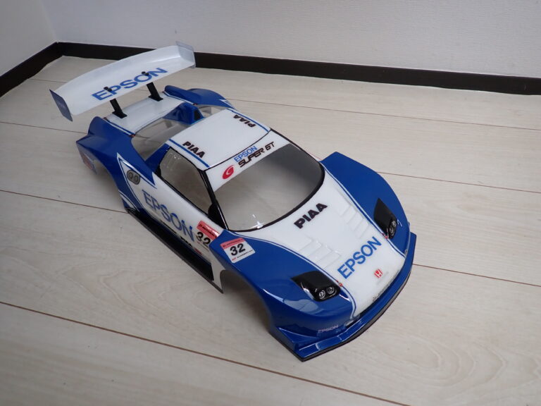 KYOSHO 京商 1/10 エンジン 電動 エンジン ラジコン ボディ 完成品 EPSON NSX 32号車 スーパーGT 500 39272