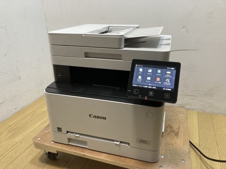 Canon キャノン カラーA4レーザー複合機 MF644Cdw プリンタ スキャナ コピー機 FAX ファックス 総枚数1600枚