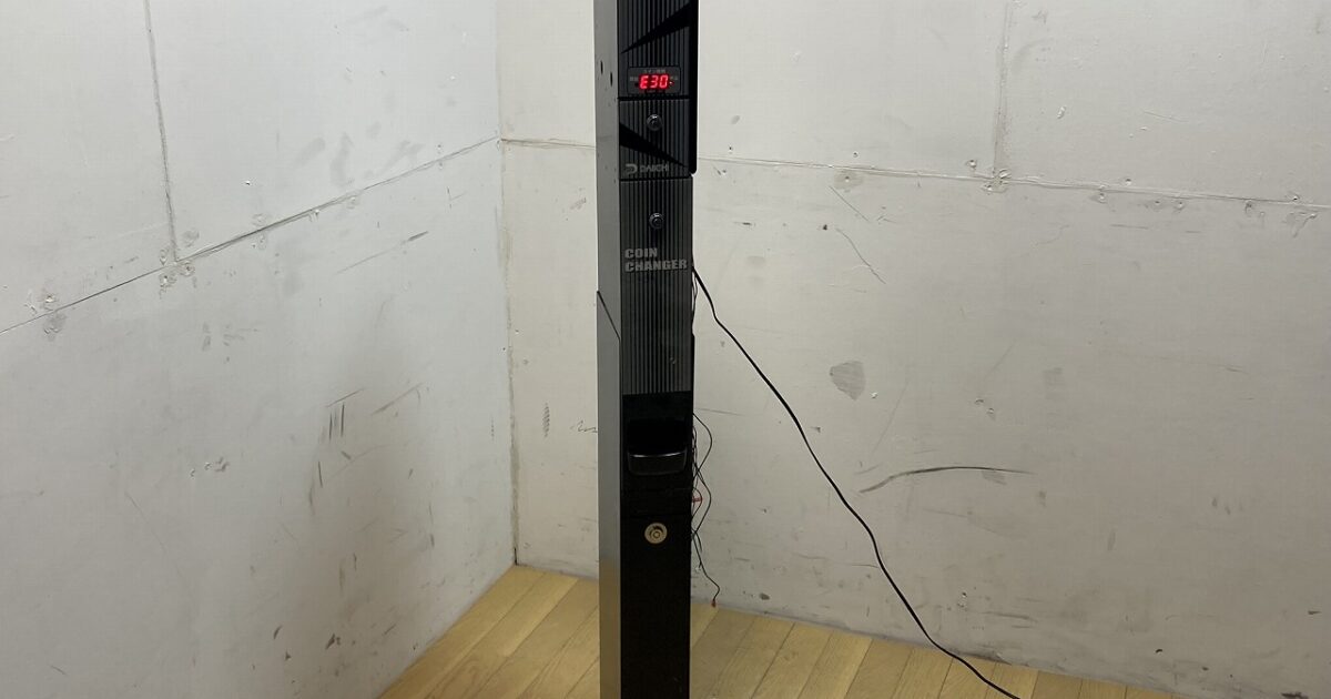 Daiichi 大一電機 千円→100円10枚 両替機 MBR-30 100円玉4000枚収容可能 防犯ブザー付 スリム架台付