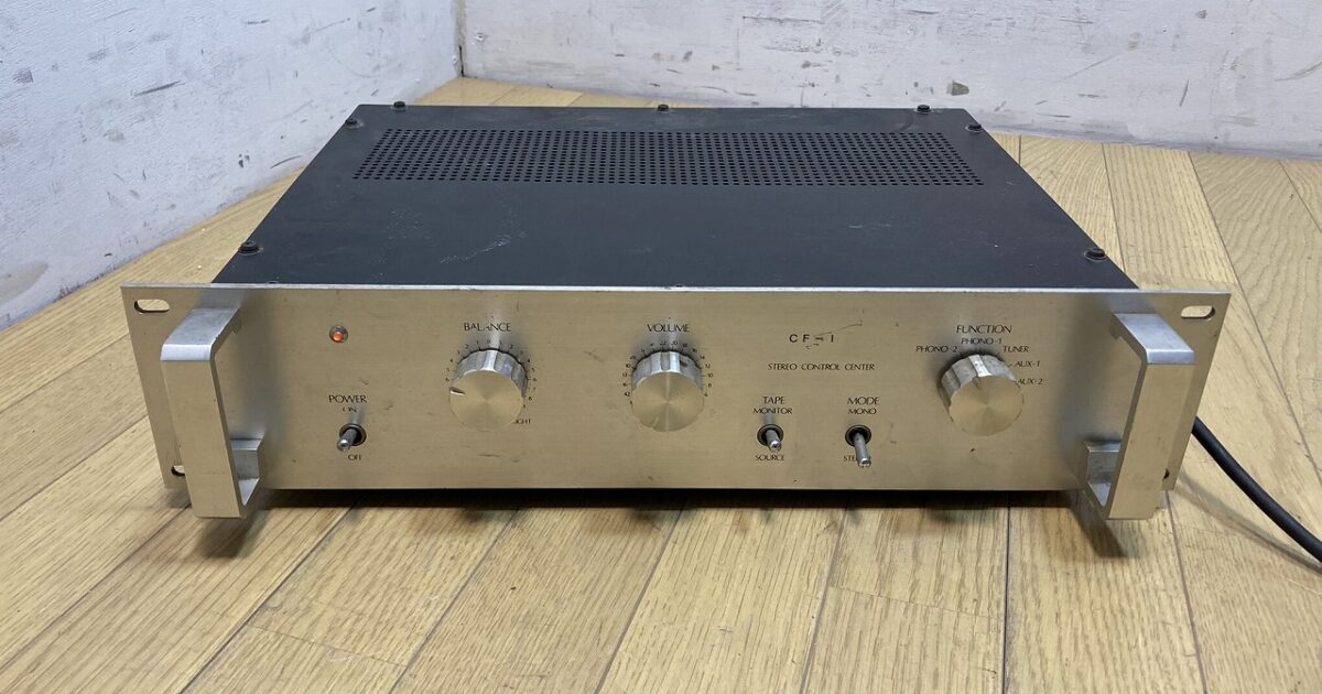 Sound Explorer サウンドエクスプローラー STEREO CONTROL CENTER 通電確認 CF-1
