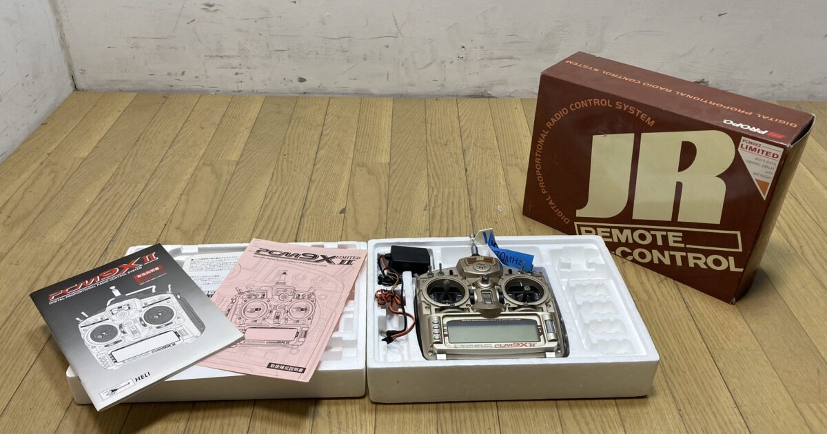 JR PROPO ジェーアールプロポ デジタル プロポ 送信機 72Mhz ラジコン PCM9XII 9チャンネル 30メモリー