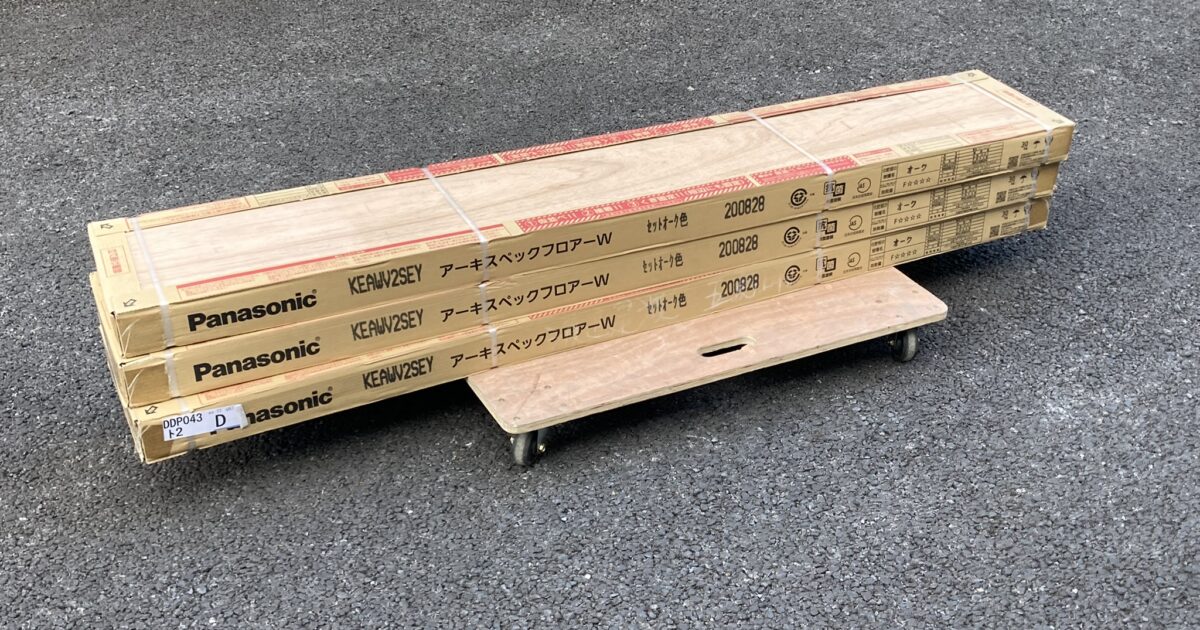 Panasonic パナソニック フローリング 床材 KEAWV2SEY 3坪 3セット 6枚3.3平米 アーキスペックフロアー セットオーク色