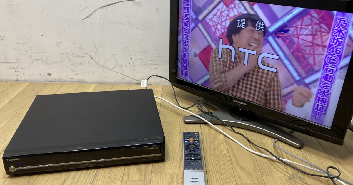 TOSHIBA 東芝 DVD HDD レコーダー RD-S302 2番組同時録画