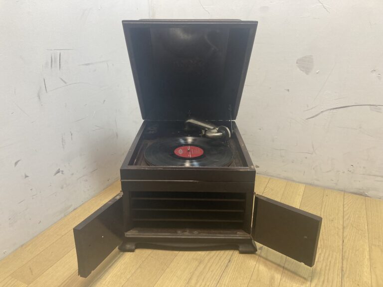 victrola ビクトローラー SP盤 蓄音機 VV-IX アンティーク 出音確認済み ゼンマイ式
