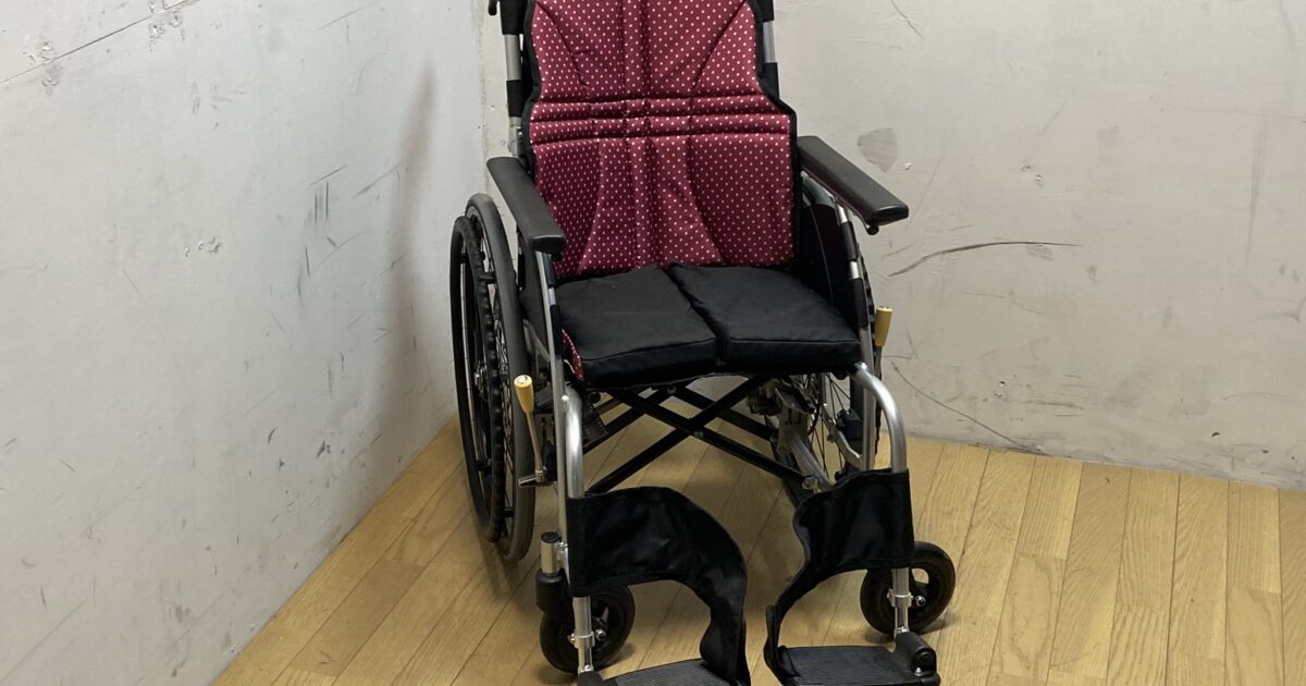 Nissin 日進医療器 ウルトラシリーズ アルミ 自走式車椅子 ULTRA NA-U1+ 座幅38cm 自動ブレーキ付き