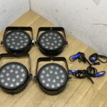 IDE CORPORATION アイディーイーコーポレーション LEDスポットライト 舞台照明 100W 90V 4個セット DMX制御可能