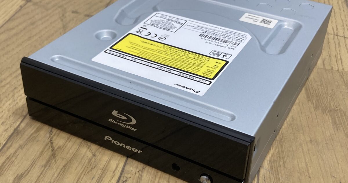 Pioneer パイオニア 内臓ブルーレイドライブ BDR-S12JNK PC用 USB化コード付き Ultra HD Blu-ray