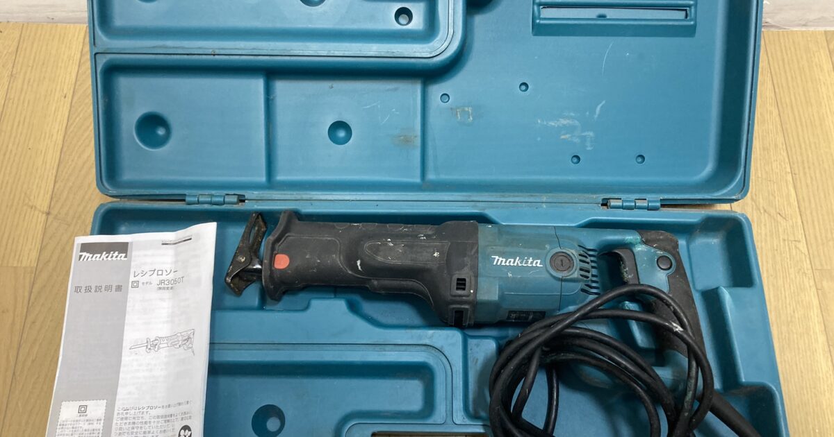 makita マキタ 電動 レシプロソー ケース付き JR3050T 100V 切断工具 セーバーソー