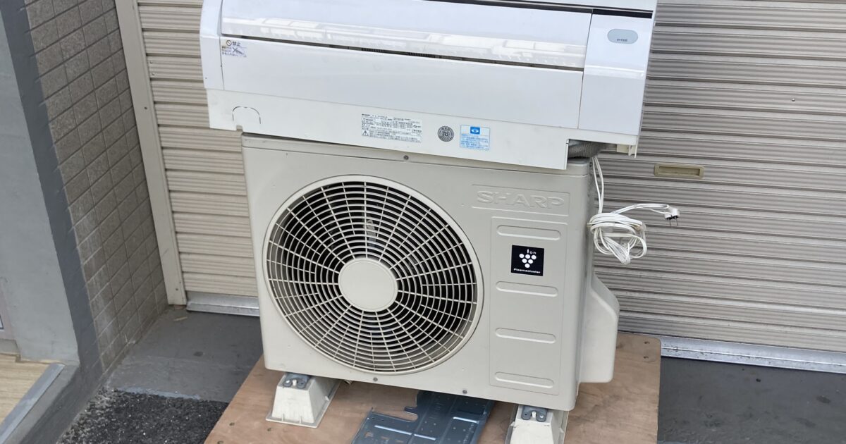 SHARP シャープ 壁掛け エアコン AY-F22E 冷房能力2.2 kW 6畳用 2016年製