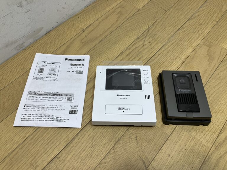 Panasonic パナソニック テレビドアホン VL-SV19K VL-V566 VL-MV19 動作品