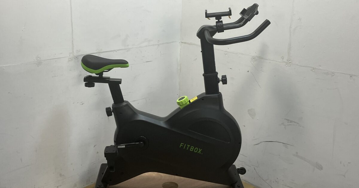 FITBOX フィットボックス エアロバイク エクササイズバイク スピンバイク FBX-001B_01