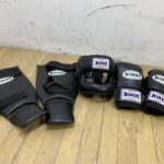 WINDY ウィンディ ヘッドギア （Mサイズ） グローブ（16オンス） レッグプロテクター （Lサイズ） 未使用品