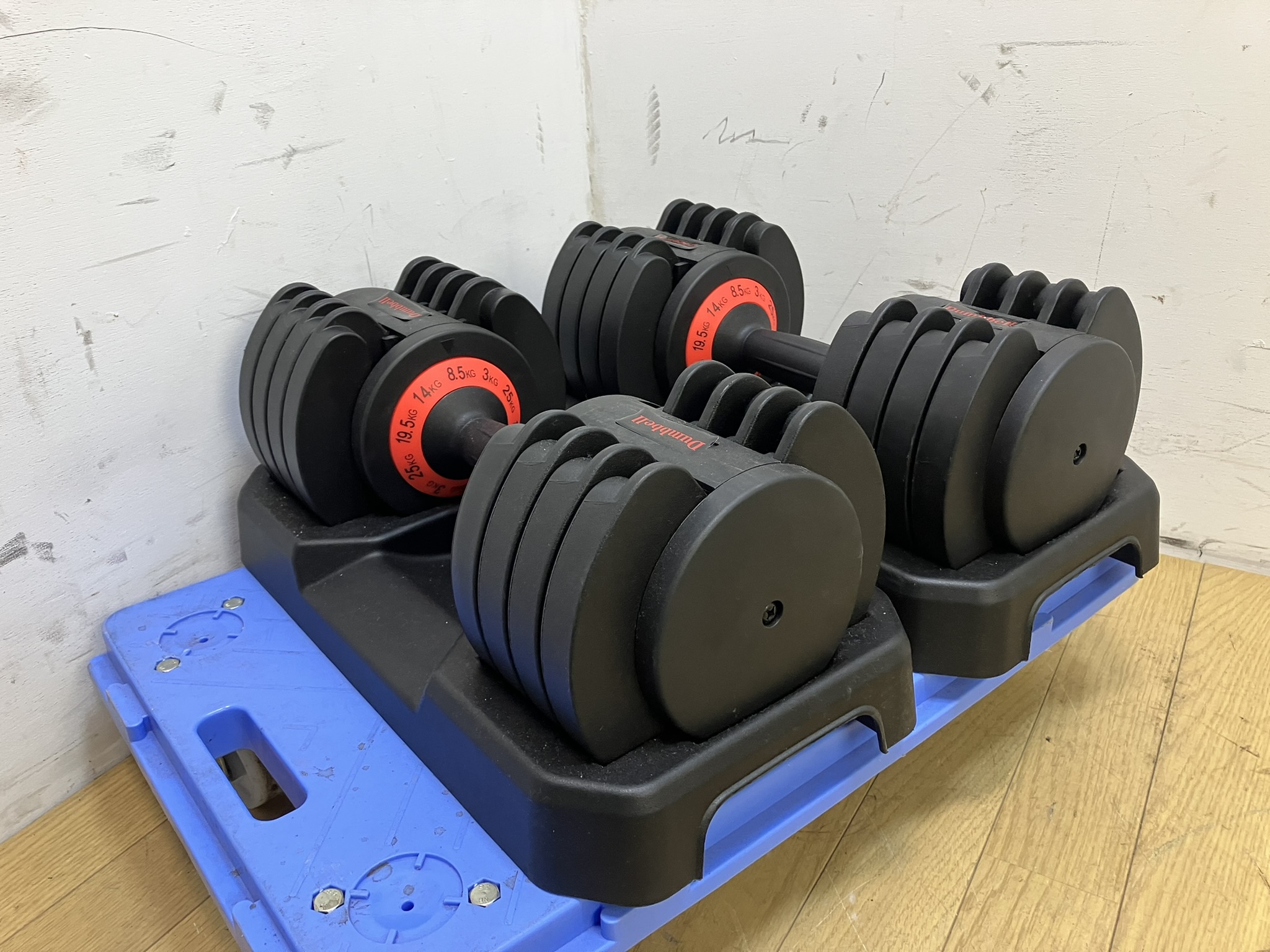 GL Glint グリント 5段階 可変式ダンベル 25kg 2個1SET 両腕分