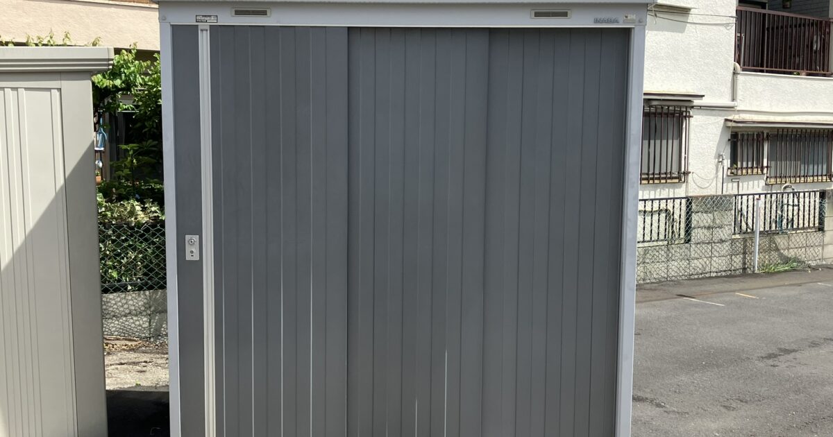 INABA イナバ物置 NEXTA ネクスタ 物置 NXN-30H 間口2210×奥行き1370×高さ2375mm 解体済 3.03 0.92坪 鍵有
