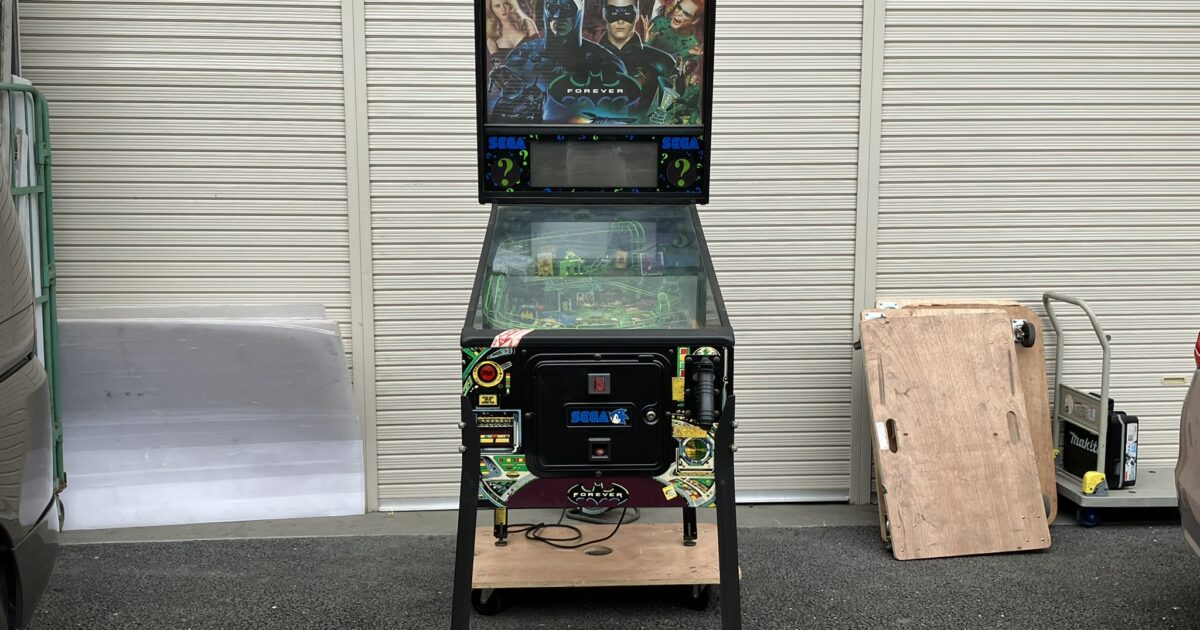 SEGA セガ 業務用 ピンボールマシン バッドマン フォーエバー クレジット不要機