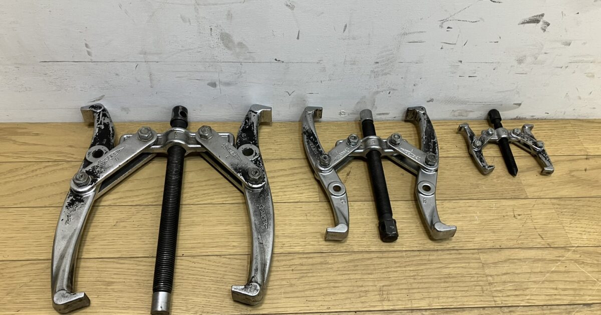 SUPER スーパーツール ギヤープーラー 2本爪 3本セット 8 6 3