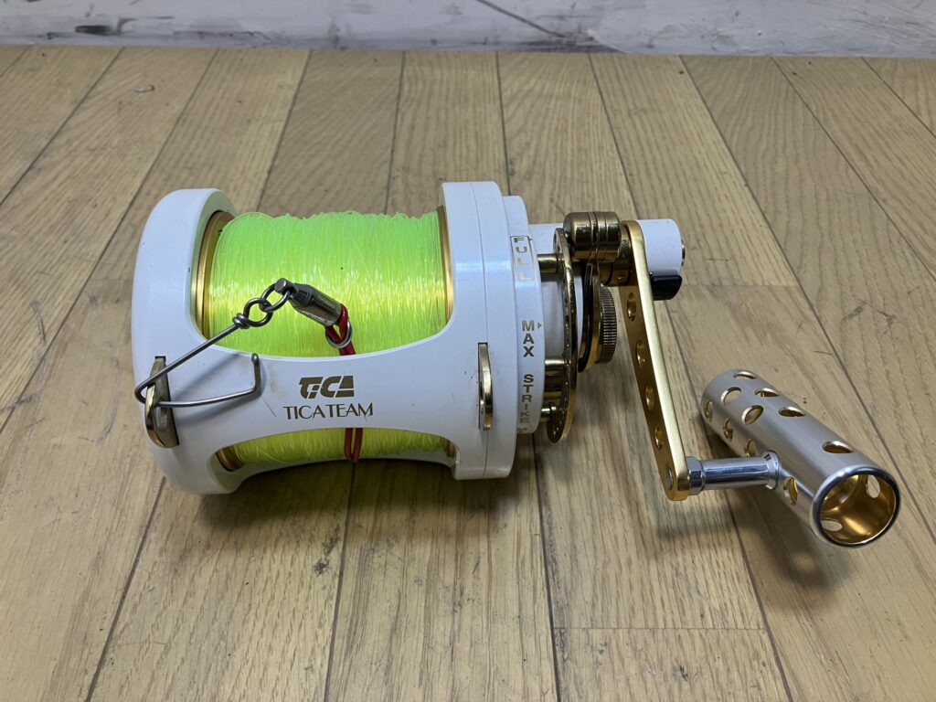 TICA TEAM ST458 ベイトリール トローリングリール 船用 美品