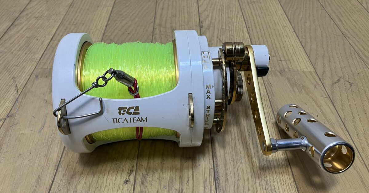 TICA TEAM ティカ・チーム HIBT 50th Anniversary 50R WTS トローリング リール