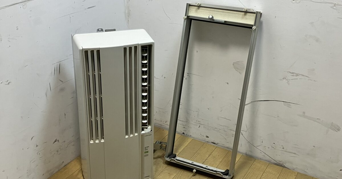 CORONA コロナ 窓枠 エアコン 1.4kw 6畳 ウィンドエアコン CW-1616 冷房