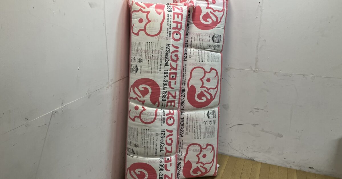 PARAMOUNT GLASS パラマウント硝子工業 断熱材 2本セット ハウスロンZERO HZS105C28L 105×390×2880