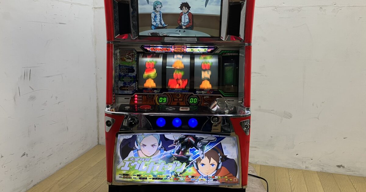 SEGA Sammy 5号機 セガ サミー エウレカセブン パチスロ スロット 実機 コイン不要機