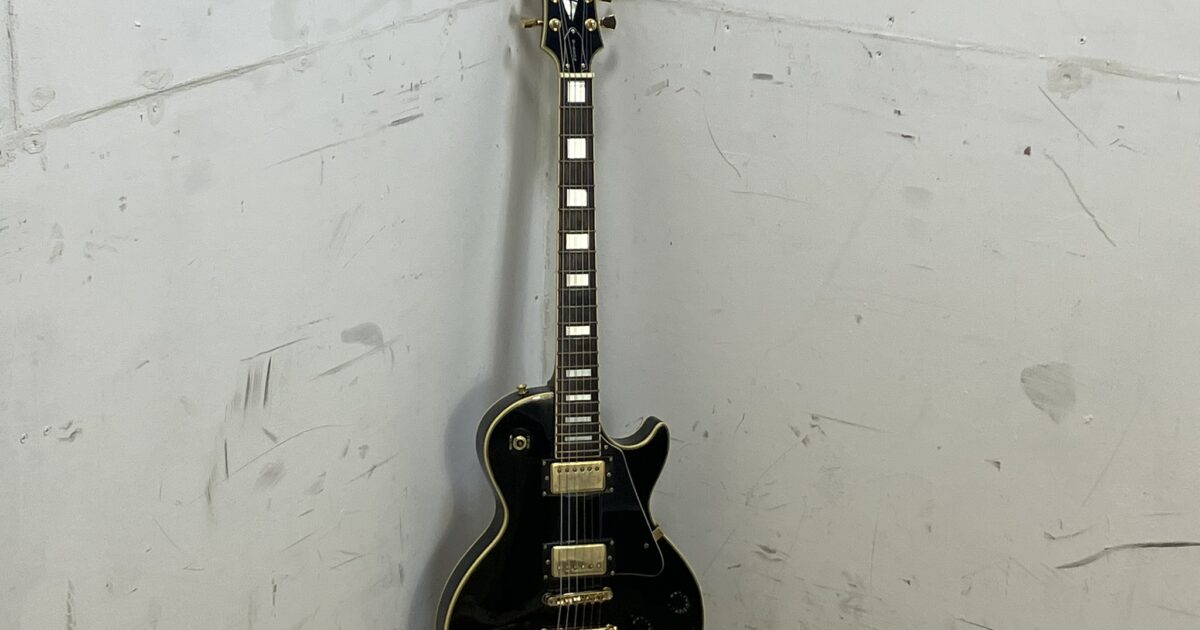 Epiphone エピフォン レスポール カスタム 1997年 韓国製 出音確認