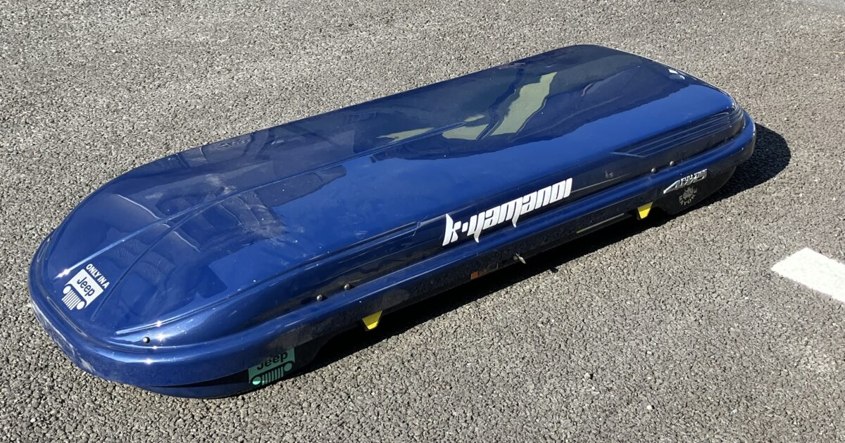 TERZO テルッツォ ルーフボックス ジェットバック ローライダーフレックス 全長約2000×全幅750×全高250mm