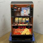 YAMASA 山佐 パチスロ スロット 実機 キン肉マン 5号機 ART機 コイン機 ボリューム付 台鍵・設定キー付