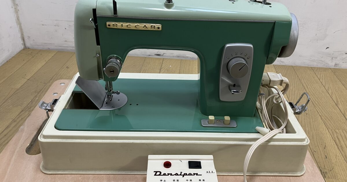 RICCAR リッカー 電動 ミシン RW-6E 家庭用ミシン 100V