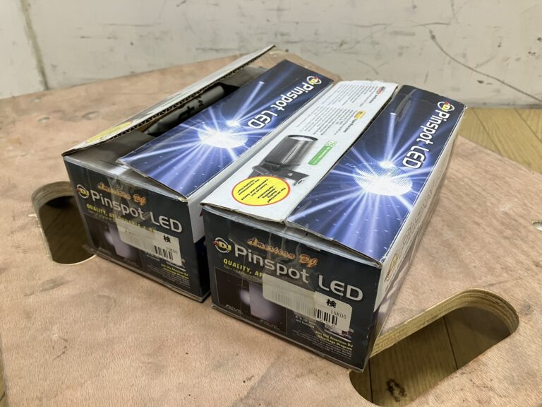 AMERICAN DJ アメリカンディージェイ LED ピンスポットライト PINSPOT LED 2個セット