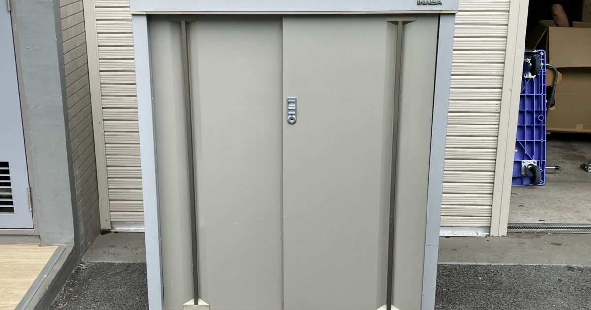 INABA イナバ物置 シンプリー イナバ物置 MJ-117 W1110×D800×H1300mm 床0.83 0.25坪 鍵付き 説明書付