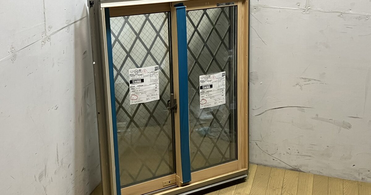 YKK AP ワイケイケイエーピー 防火窓 ペアガラス サッシ 引違い窓 面格子付 H2GHL S-07409-A-V-CD