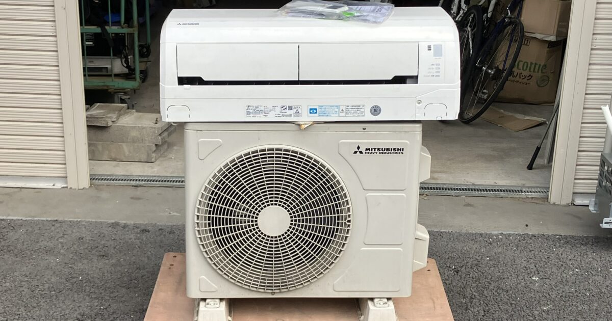 MITSUBISHI 三菱 冷暖房 8畳用 2.8kW 壁掛け ルームエアコン SRK28RV-W