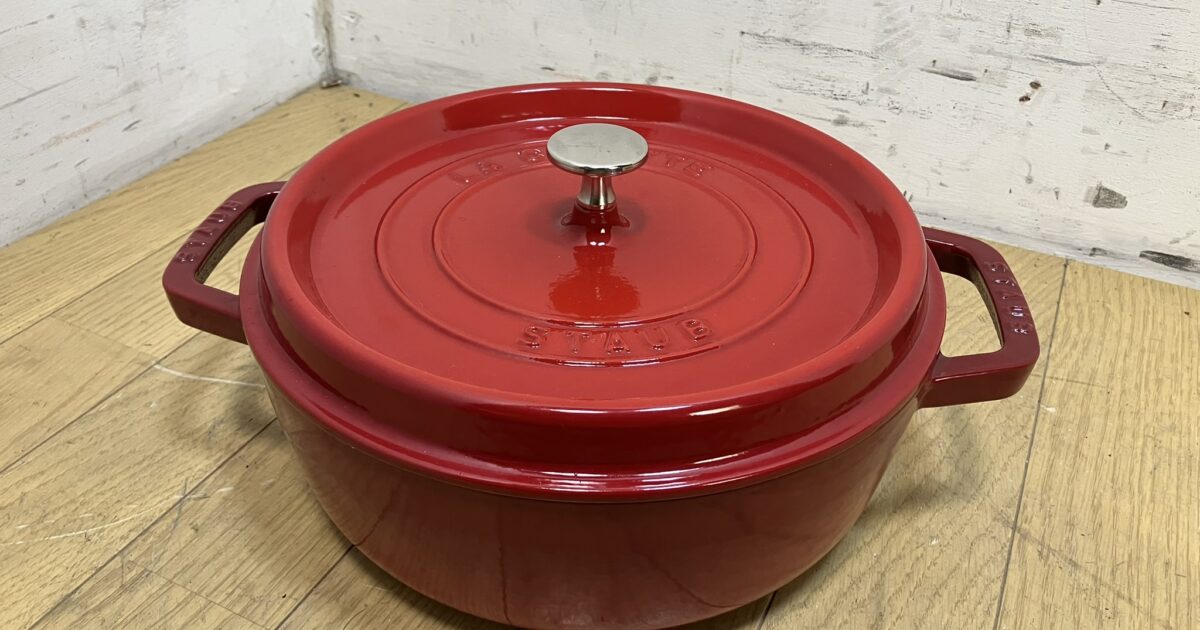 STAUB ストウブ LA COCOTTE ラ ココット 赤 26cm 両手鍋